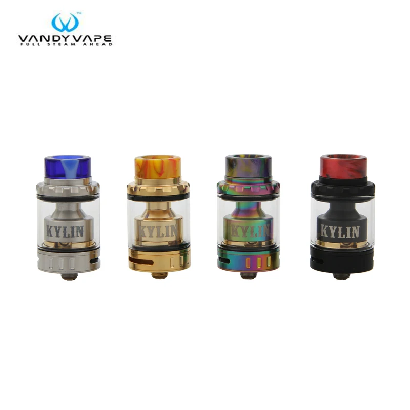 

Original Vandy Vape Kylin Mini RTA Tank 3ML extended 5ML Electronic Cigarette Atomizer M4 in build deck