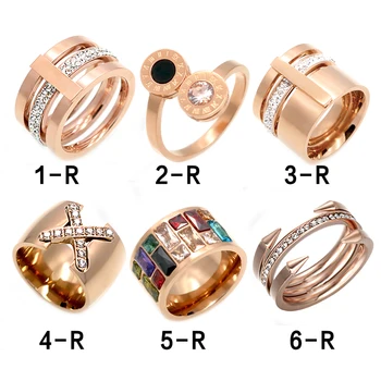 

2018 new design fashion ring women and men stainless steel ring jewelry wholesale high quality factory price jewelry wholesale