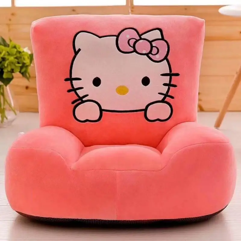 Моющееся детское кресло мешок детский стул диван Тоторо детское плюшевое кресло мультфильм сиденье диван хлопковые игрушки для детей - Цвет: 2