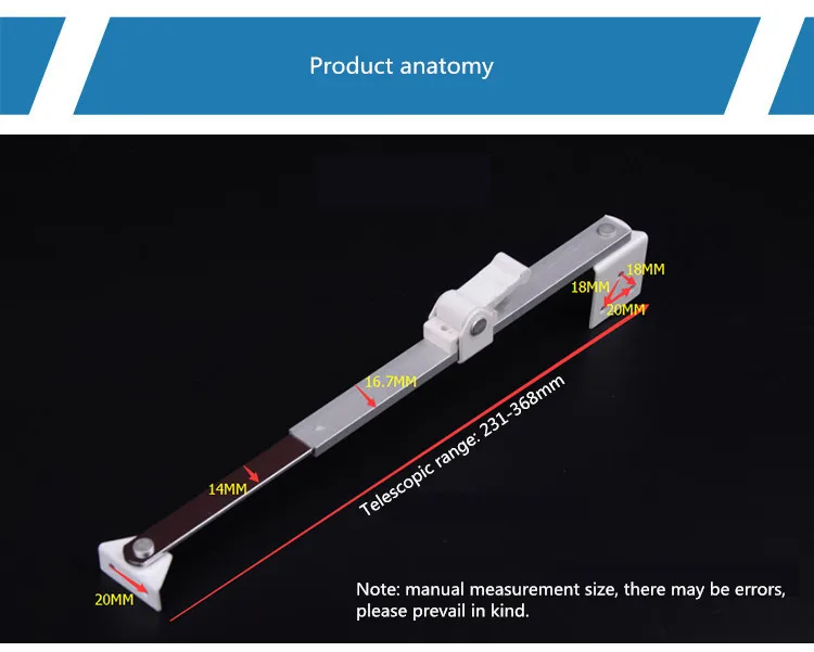 Оконное крепление от ветра тип створки окна полюс Телескопический Запуск ограничитель безопасности окна крепление от ветра кронштейн