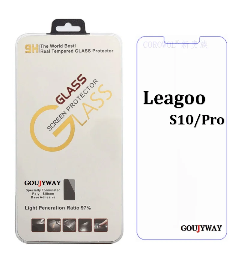 Tempered Glass For Leagoo S10 Screen Protector 2.5D 9H high quality Protective Film for S 10 Pro Explosion proof glass | Мобильные