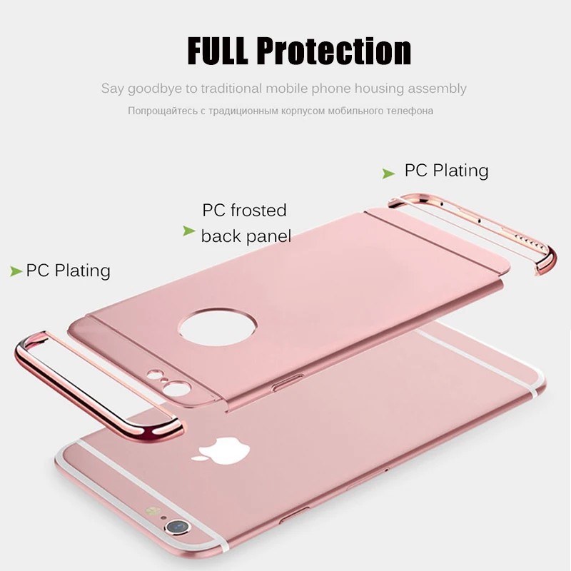 COQUEN Luxury Case For iPhone 6 s 7 Plus Case For Girls Hard Candy Phone Case Full Protection Cover For iPhone 5s se 7 6s 8 10 X