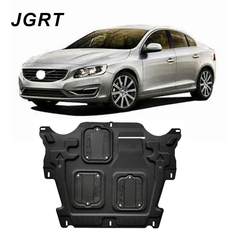 

Car styling For Volvo S60 plastic steel engine guard For S60 2011-2017 Engine skid plate fender 1pc