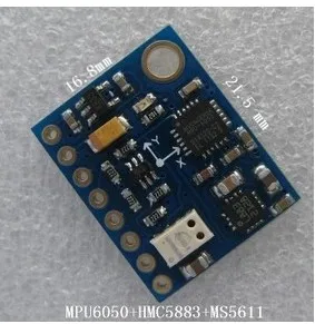 

GY-86 10DOF MS5611 HMC5883L MPU6050 module MWC flight control sensor module