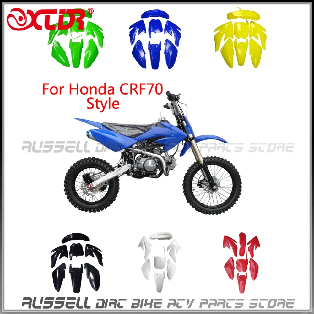 Fender Plastic Kits For Honda Crf 70 Crf70 Dirt Pit Bike 6 Color Full