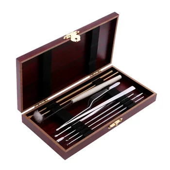 

Axon 1Set 8Pcs Health Care Tool Ear Pick Cleaning Ear Wax Remover Cleaner Curette Kit