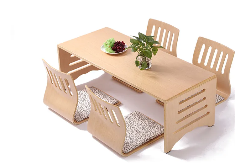 5pcs Set Modern Anese Style Dining Table And Chair Asian Floor Modern Anese Style Dining Table