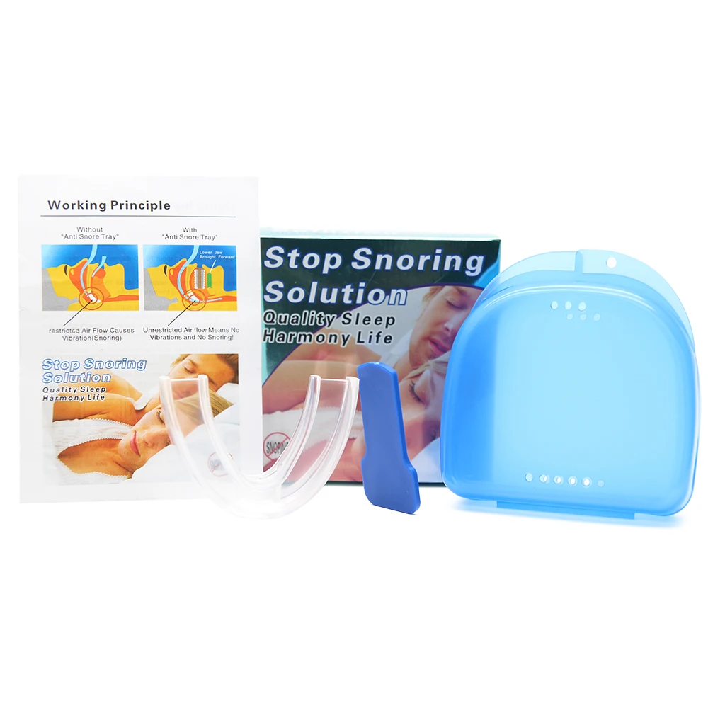 GENKENT SNORE TRAY STOP SNORING MOUTHPIECE SOLUTION SNORE GUARD APNEA