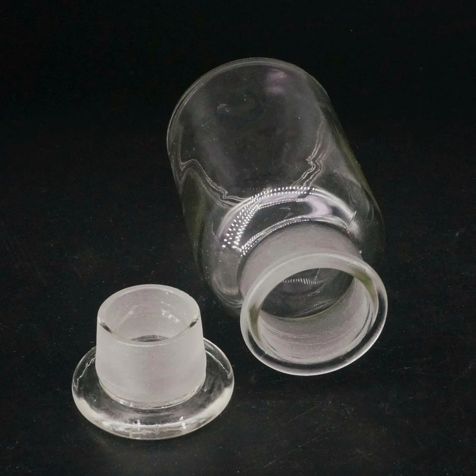 250 мл прозрачная стеклянная банка с широким ртом для реагента, бутылка для Химического Эксперимента, посуда, высота 135 мм