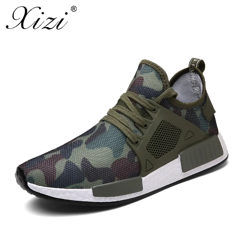 XIZI Outdoor military camouflage sports men running shoes 2018 summer