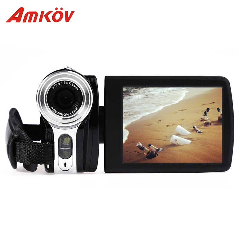 

Amkov AMK-DV164 Digital Camera HD Camera 3'' TFT 720P 20MP 32GB 16 Times Digital Zoom Video DV Video Camera Professional Camera