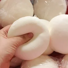 1 шт. 10 см белый медленный отскок хлеб телефон ремни Мини печенье ПУ памяти пузырь телефон ремешок мягкие сжимаемые игрушки Детский подарок P15