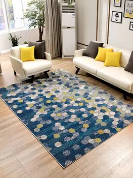 

North European living room sofa coffee table mat simple modern bedroom full bed bed blanket home room rectangular carpet