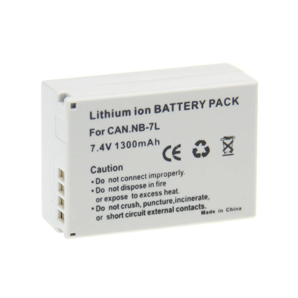 7.4V High Quality 1pcs NB 7L NB 7L NB7L Rechargeable Camera Battery For Canon PowerShot G10 G11