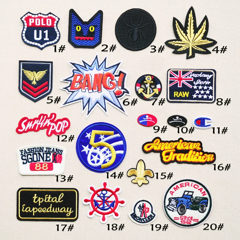 

Fashion personality wild cloth badge affixed stickers cowboy clothes decorative applique repair small holes patch for Children