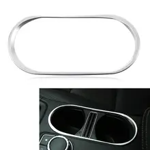 Car Styling Interno Console Supporto di Tazza di Acqua Copertura Trim Cornice Per Mercedes Benz Classe GLA CLA200 CLA W176 X156 2013-2016