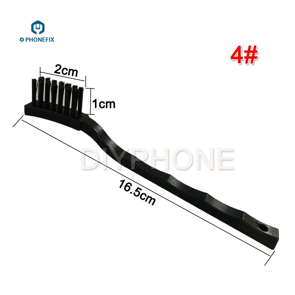 Ремонт телефонов щетки антистатические платы чистящие щетки PCB пайки пасты сварки флюс щетки - Цвет: brush 4
