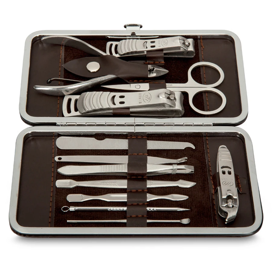 JIEFUXIN 12 in 1 Manicure set Professional nail clipper Finger Plier