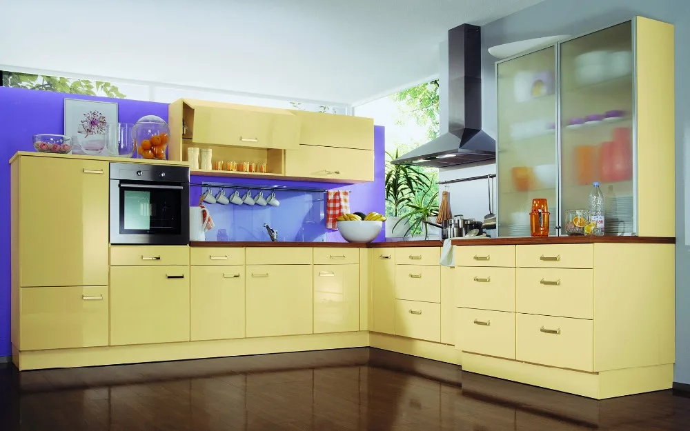 Geel keuken ontwerp koop goedkope geel keuken ontwerp loten van ...