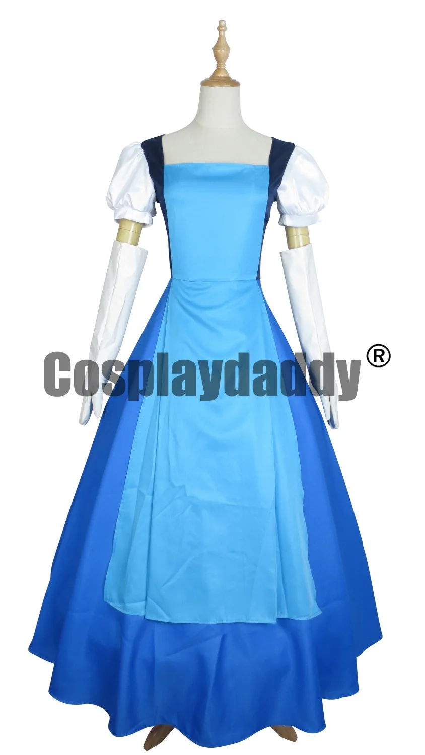 

Steven Universe Jail Break Sapphire Blue Gown Dress Cosplay Costume