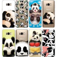 Panda TPU Case For iPhone X 10 5S 5C SE 6 6S 7 8 Plus For Samsung Galaxy J3 J5 J7 A3 A5 A6 A8 2016 2017 2018 S7 S8 S9 Plus Cover