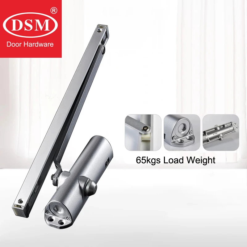 65Kgs Load Weight Hydraulic Back Check Door Closer Available For Wooden