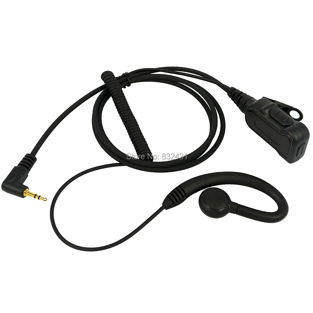 Гарнитура с микрофоном для Motorola Talkabout портативный TLKR T4 T5 T6200 T6220 рация PTT 2 5 мм 1