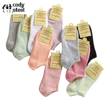 

Woman Cotton Socks Fashion Small Fresh Women Short Socks Luscious Candy Colors Female Boat Socks 5Pairs/lot=10pieces
