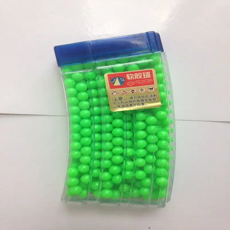 6mm Hard Plastic BB ammo BB ball with no hole pistol for bb sniper gun shot paintballs ,500pcs