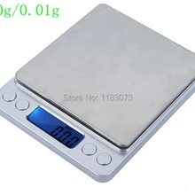 500 г, 0,01 г, цифровые карманные весы для ювелирных изделий, 500 г, 0,01 г, кухонные весы для взвешивания пищи, скамья, весы с ЖК-дисплеем, инструменты для измерения печенья и граммов, два лотка
