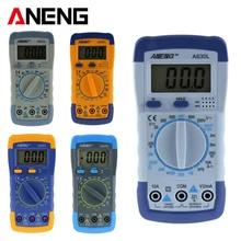 ANENG A830L LCD Digital Multimeter Test Current AC/DC Voltmeter Diode Freguency Multitester Volt Tester Transistor Tester