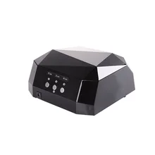 Быстрая сушилка 36 Вт УФ светодиодный Сушилка для ногтей в форме бриллианта УФ-лампа светодиодный светильник для ногтей 4 цвета 16 шт. Светодиодный УФ-Гель-лак для отверждения ногтей инструменты для дизайна ногтей