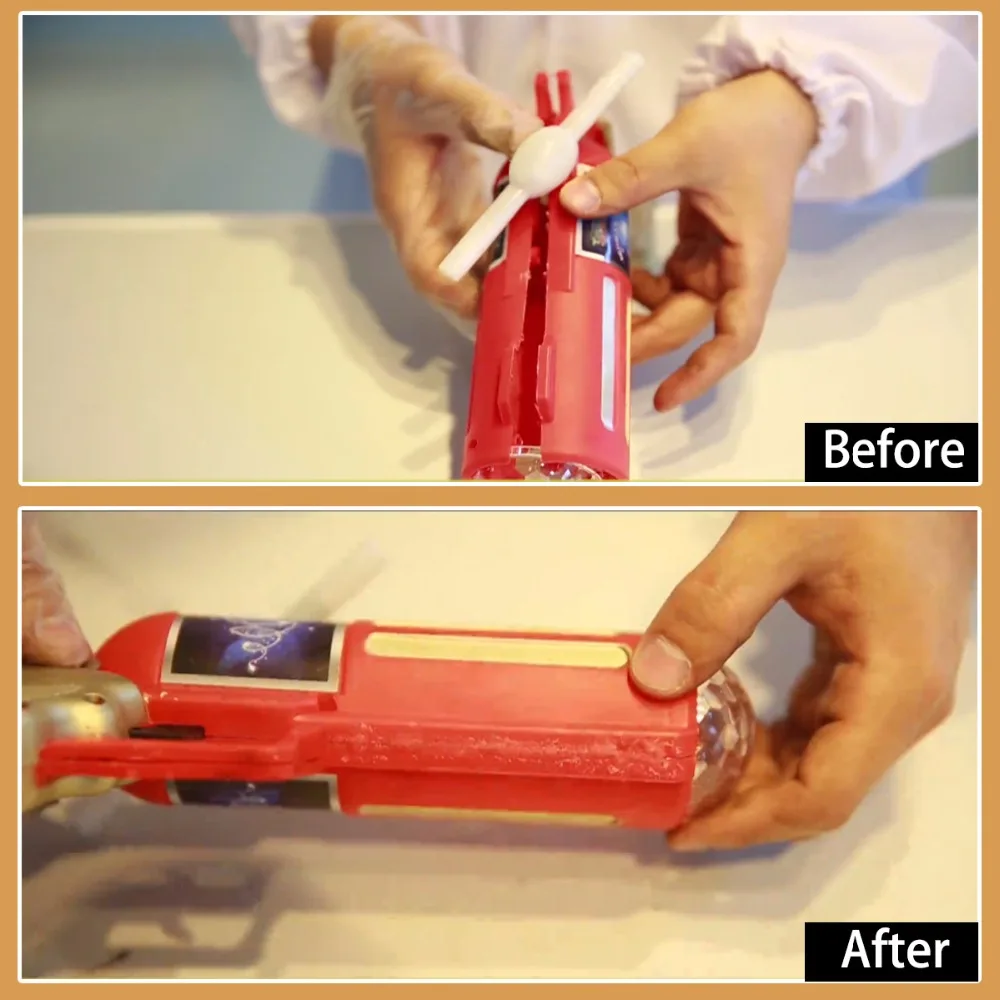 Visbella 7 Second Speedy Fix Hand Tool Sets Glue for Metal Steel Plastic Wood Rubber Ceramic Repair tool Quick Bonding Adhesive 