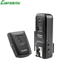 Godox 433 мГц беспроводная вспышка триггера 16 каналов ct-16 передатчик + приемник kit универсальный для canon/nikon camera flash/speedlite