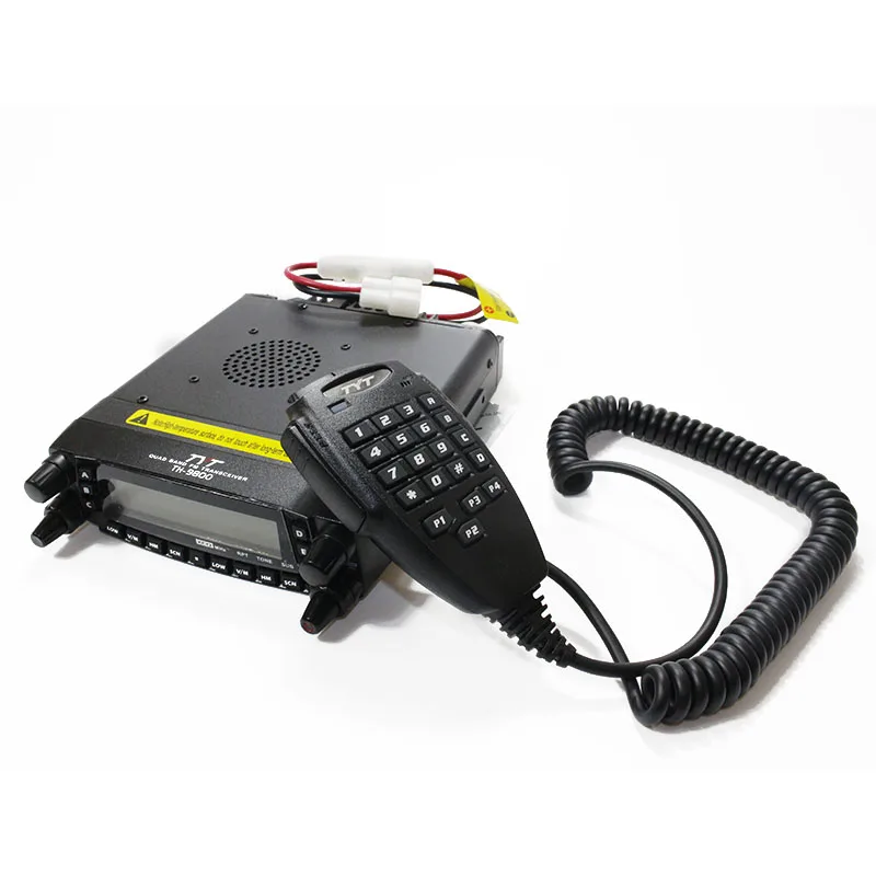 TYT TH 9800 Plus Quad Band 50W автомобильная Мобильная радиостанция Walkie Talkie с оригинальной
