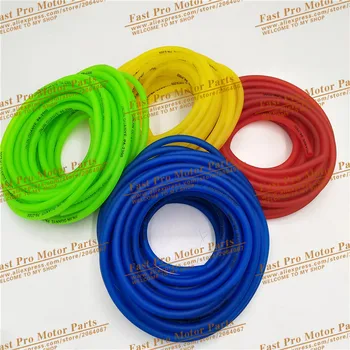

10M Yellow Green Red blue Fuel oil hose tubes for motorcycle dirt pit bike parts ATV monkey bike motocross scooter