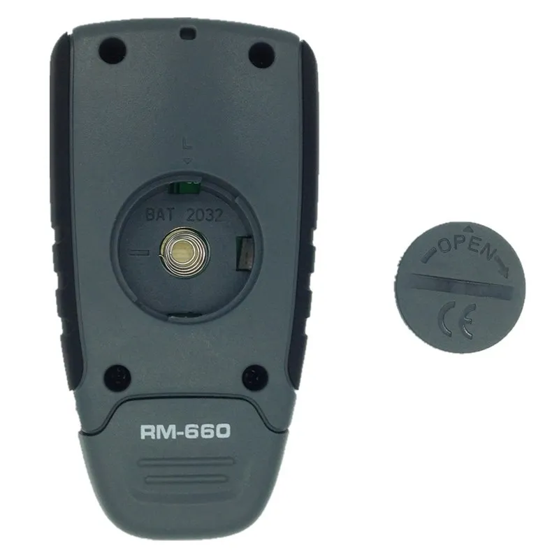 RM660 Coating Thickness Gauge Handheld Digital LCD Display Car Meter Tester EDD 