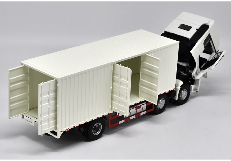 Изысканная модель из сплава 1:24 SXQC Delong X3000 контейнерный грузовик тракторные