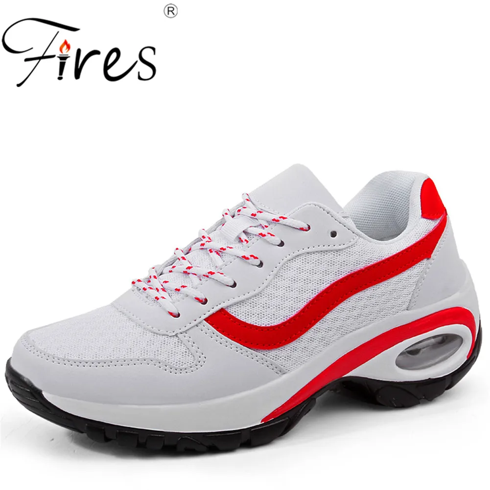 Fires Woman's Sneakers Plus Size 41 42 Height Increasing Running Shoes For Woman Outdoor Athletic Sport Walking Shoes Zapatillas