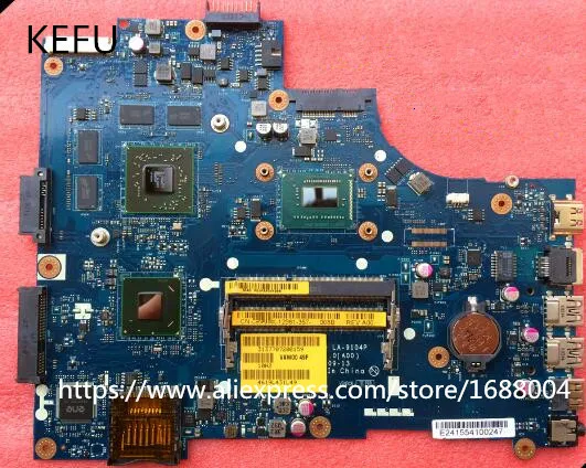 Оригинальная материнская плата для ноутбука DELL INSPIRON 3521 5521 модель VAW00 версия 1 0 ПК |