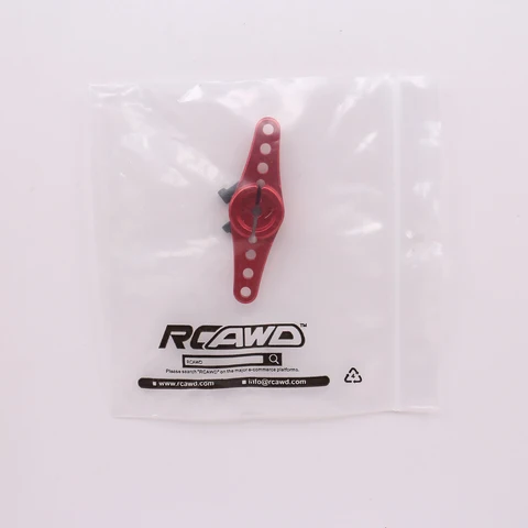 RCAWD 6061 alloy full servo arm 25T 54mm long for RC hobby model car airplane upgrade parts title=