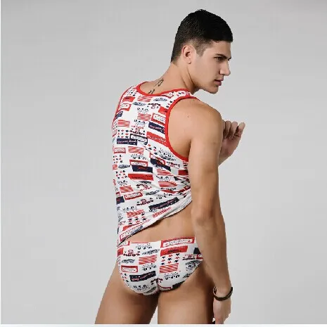 Бесплатная доставка Мужская майка жилет тонкая женская размер S M L XL|undershirt vest|men tank
