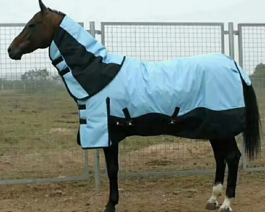 Winter Horse Racing Clothing Thicken Warm Cotton Horse Rugs Windproof