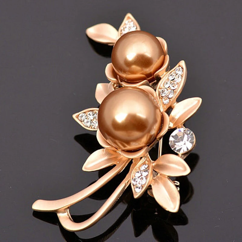 

Brooches Pins Leaf Flower Metal Pins Matte Silver Color Women Bouquet Silk Scarves Brooches Wedding Party Decoration