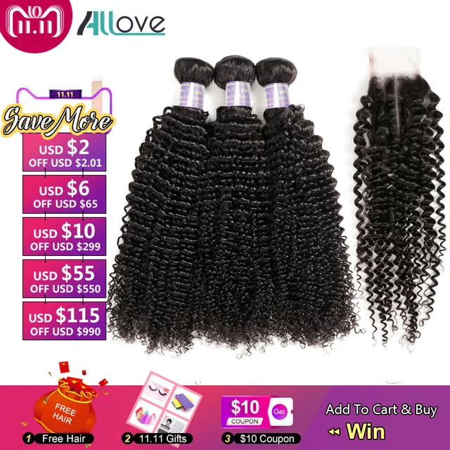 Best Price Kinky Curly Hair Weave With Closure Malaysian Hair Bundles With Lace Closure Human Hair Extensions With Closure Allove Non Remy Best Price Kinky Curly Hair Weave With Closure Malaysian Hair Bundles With Lace Closure Human Hair Extensions With Closure Allove Non Remy