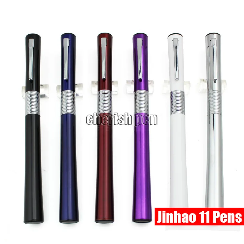 

Jinhao 15 Luxury Metal Fountain Pen with 0.5mm Nib Writing Pens School Office Stationery Supplies Free Shipping Christmas Gift