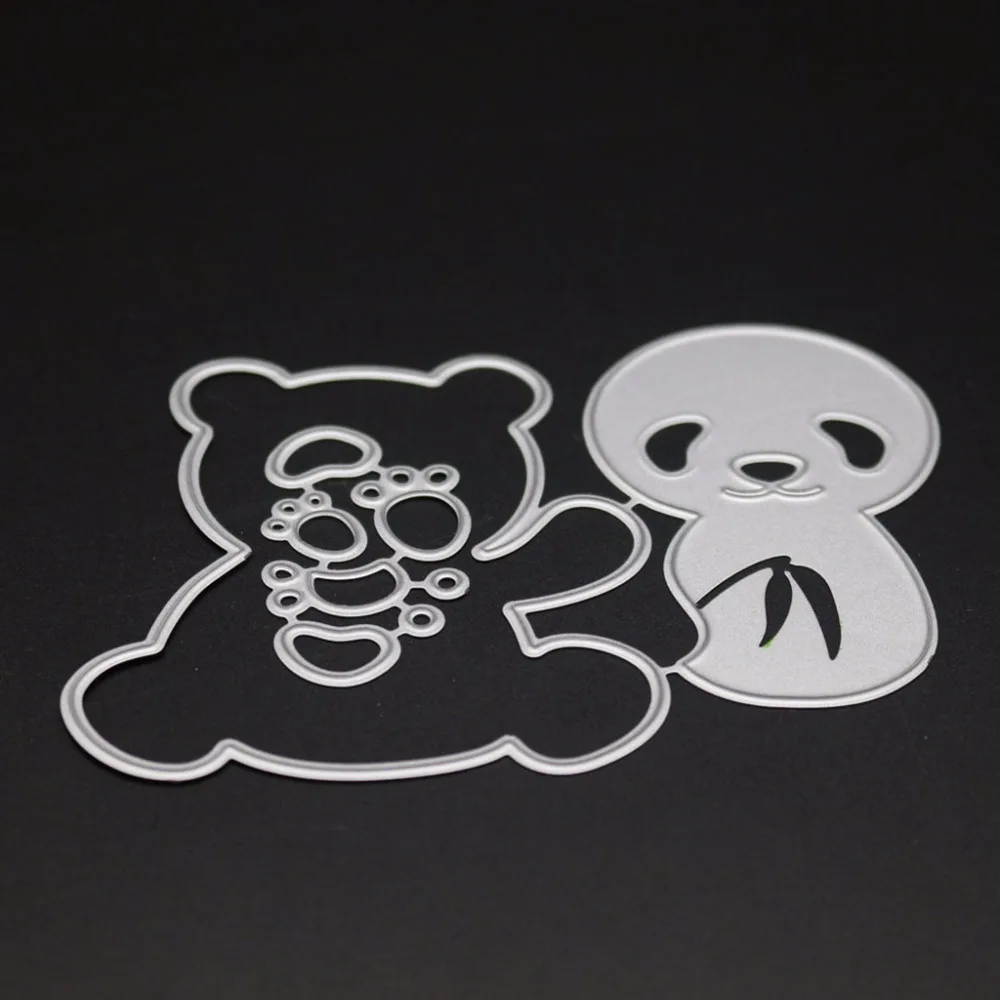 

Panda Cutting Dies Stencil For DIY Scrapbooking Embossing Album Paper Card Craft