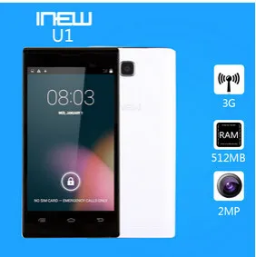 Смартфон iNew телефон батарея 1400 мАч для iNew U1 сотовые телефоны MTK 6572 Android 4,4 Celular MTK6572 мобильного телефона из закаленного стекла