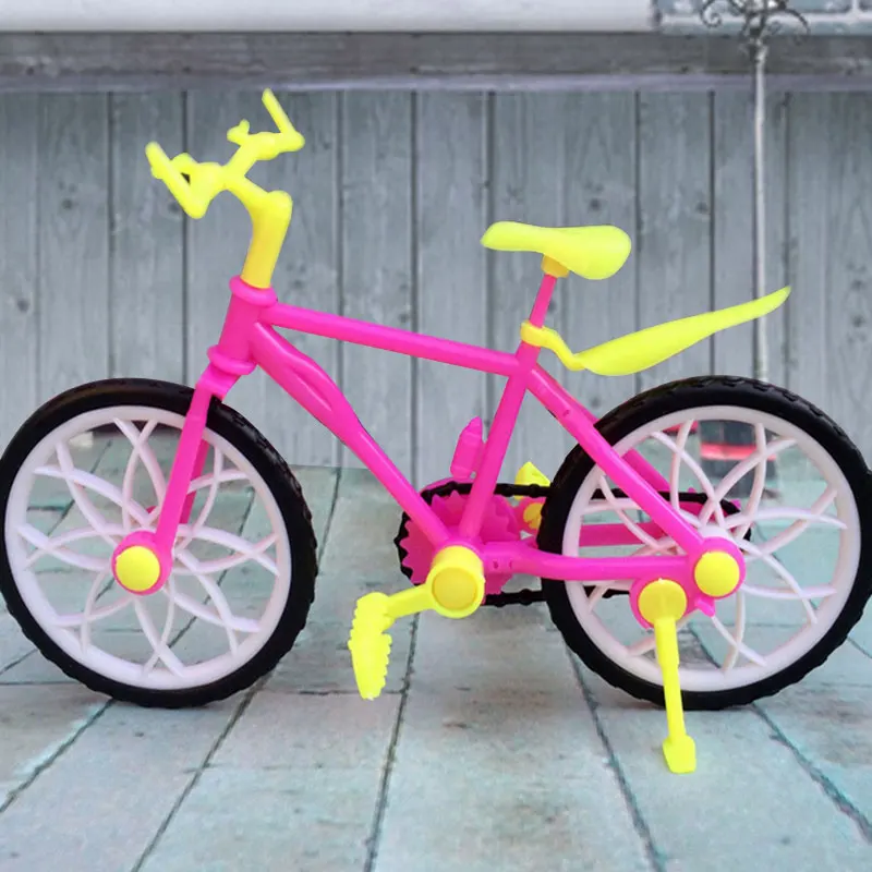 Мини моделирование горный велосипед декора детей Обувь для девочек Игрушечные лошадки случайный