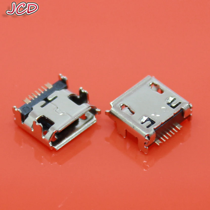 JCD 20 шт. Новый гнездовой разъем Micro USB 7 контактов типа B для женского стандарта